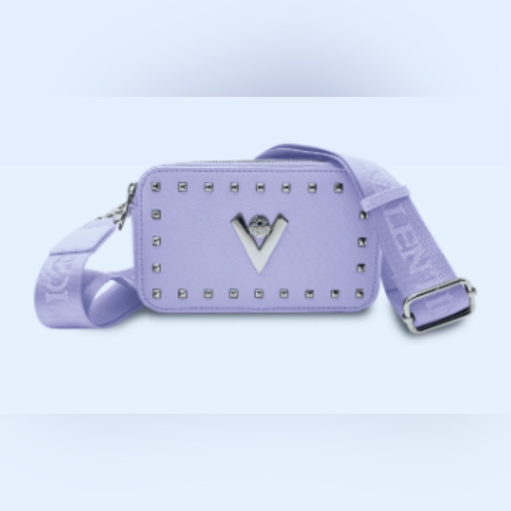 Valentino Orlandi Lavender Crossbody Bag Guitar strap NWT great Christmas gift